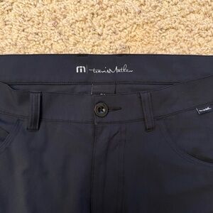 Travis Mathew Men’s Performance Trousers Slacks Golf Pants Navy Blue Size 36